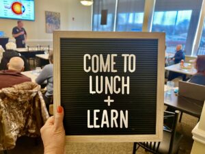 come to lunch + learn