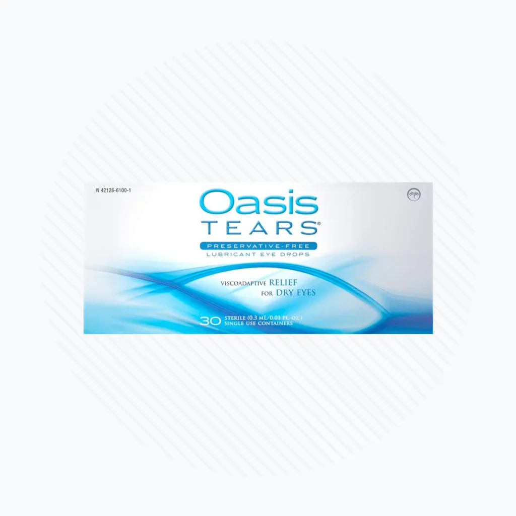 Oasis Tears PF Eye Drops Single Use Vials