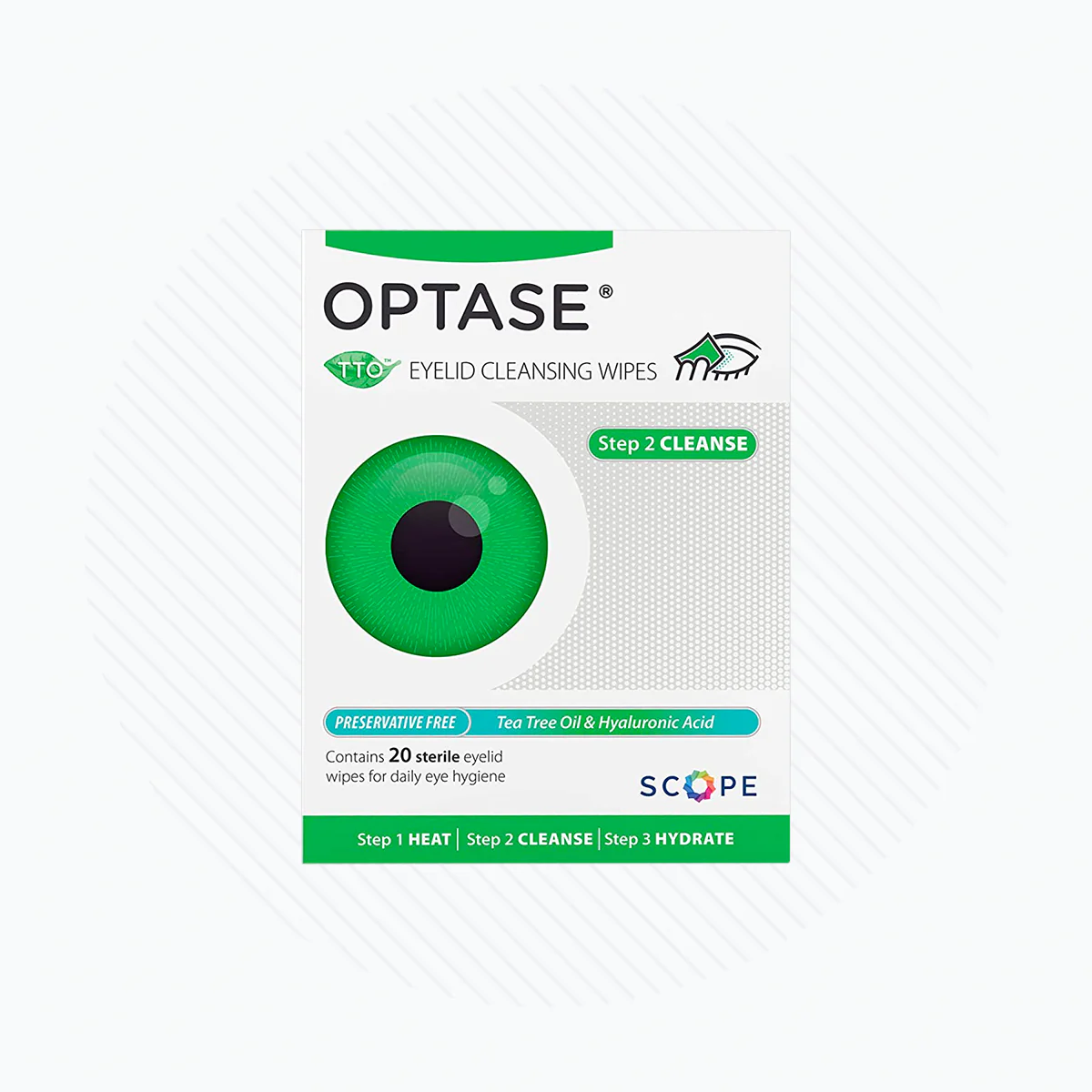 Optase Tea Tree Oil Eyelid Wipes